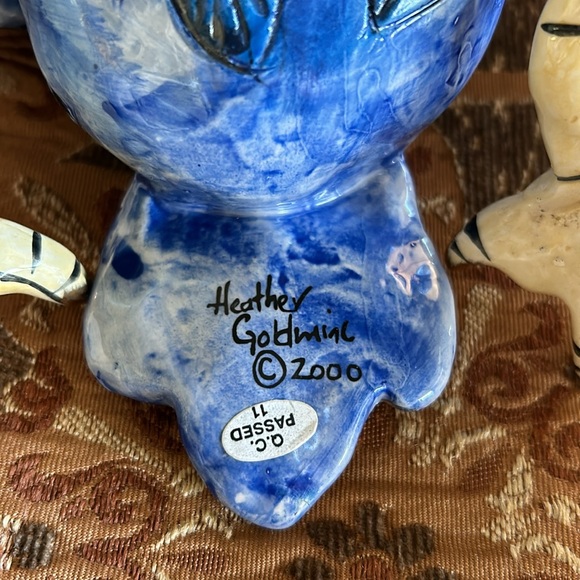 Heather Goldminc 2000 Blue Sky Clayworks South Bird - Picture 7 of 13